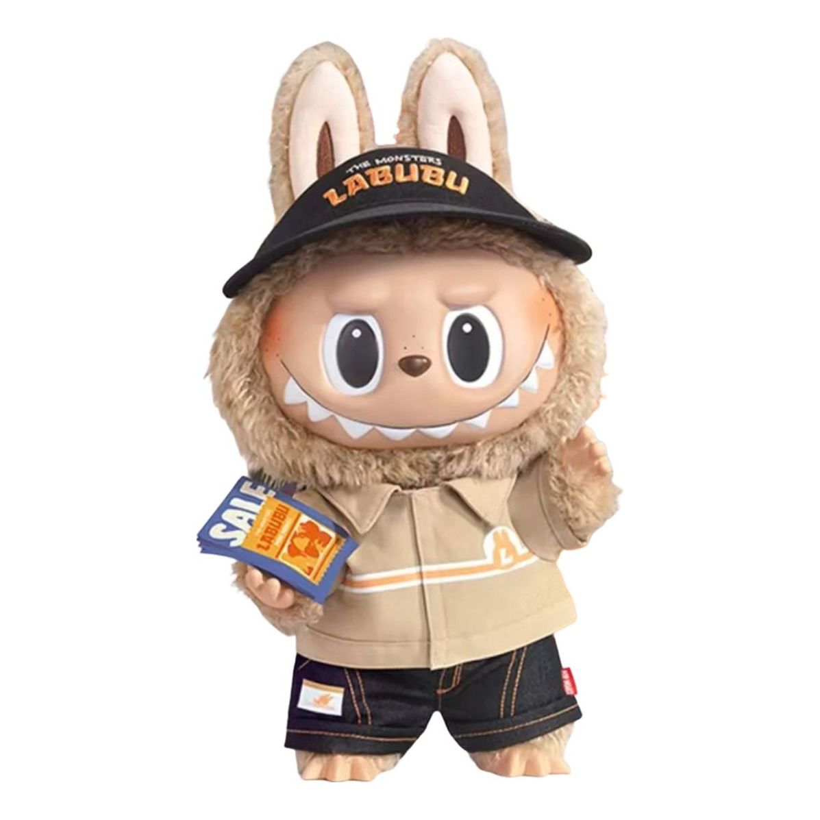 Мягкая виниловая кукла Pop Mart Labubu The Monsters The Naughty Cashier
Мягкая виниловая кукла Pop Mart Labubu The Monsters The Naughty Cashier