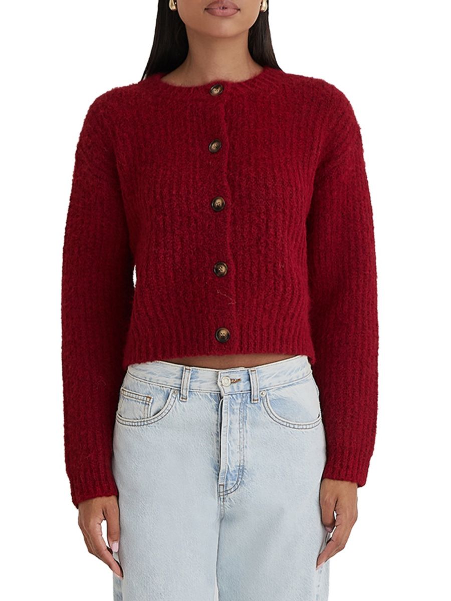 Кардиган Drew с заниженными плечами 4th & Reckless, красный
Кардиган Drew с заниженными плечами 4th & Reckless, красный