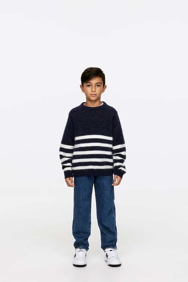 Свитер из альпаки и шерсти Arket, синий
Свитер из альпаки и шерсти Arket, синий