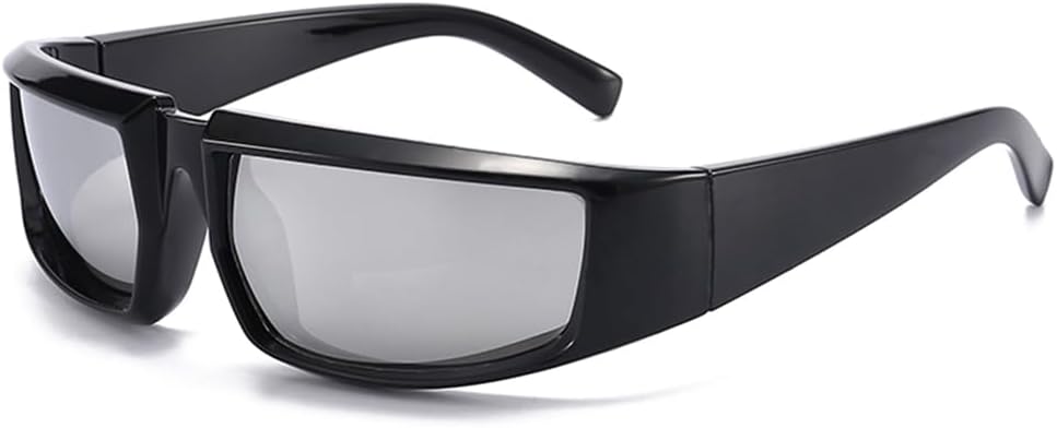 Спортивные солнцезащитные очки для велоспорта, панк-хип-хоп вечеринки, солнцезащитные очки в стиле Y2K, футуристические очки с прозрачным экраном, ветрозащитные очки AIRITHIN, Black/Silver
Спортивные солнцезащитные очки для велоспорта, панк-хип-хоп вечеринки, солнцезащитные очки в стиле Y2K, футуристические очки с прозрачным экраном, ветрозащитные очки AIRITHIN, Black/Silver