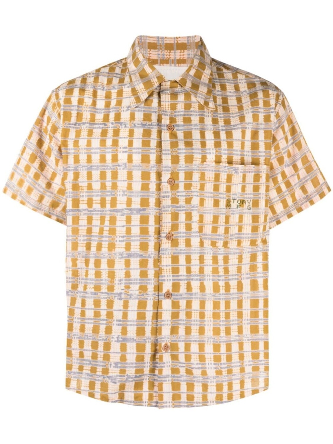 Рубашка Shore в клетку STORY mfg., бежевый
Рубашка Shore в клетку STORY mfg., бежевый