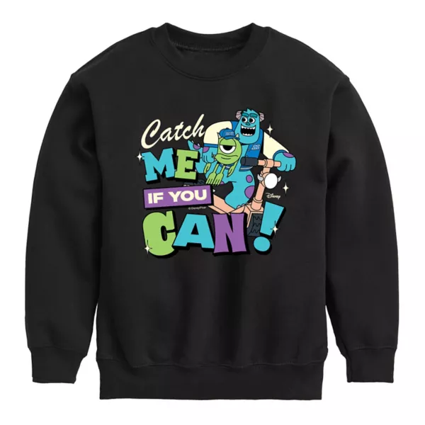 "Университет монстров" для мальчиков 8-20 лет толстовка "Поймай меня если сможешь" Disney / Pixar, черный
"Университет монстров" для мальчиков 8-20 лет толстовка "Поймай меня если сможешь" Disney / Pixar, черный