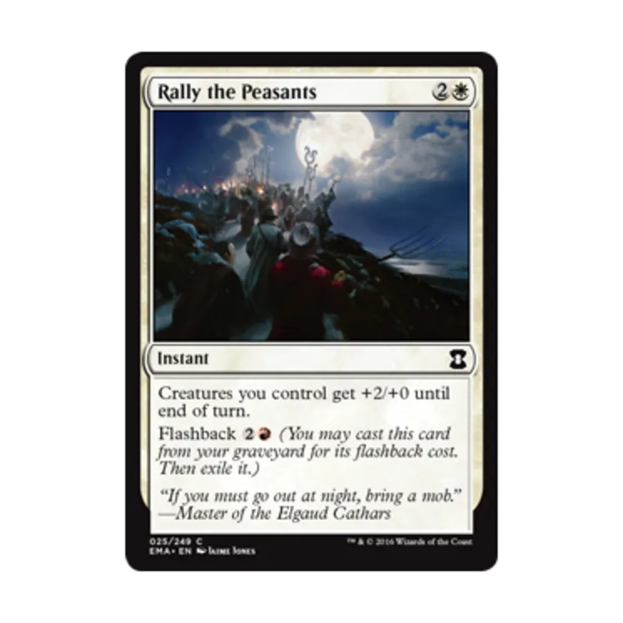 CCG Сплочение крестьян (С), MTG - Eternal Masters
CCG Сплочение крестьян (С), MTG - Eternal Masters