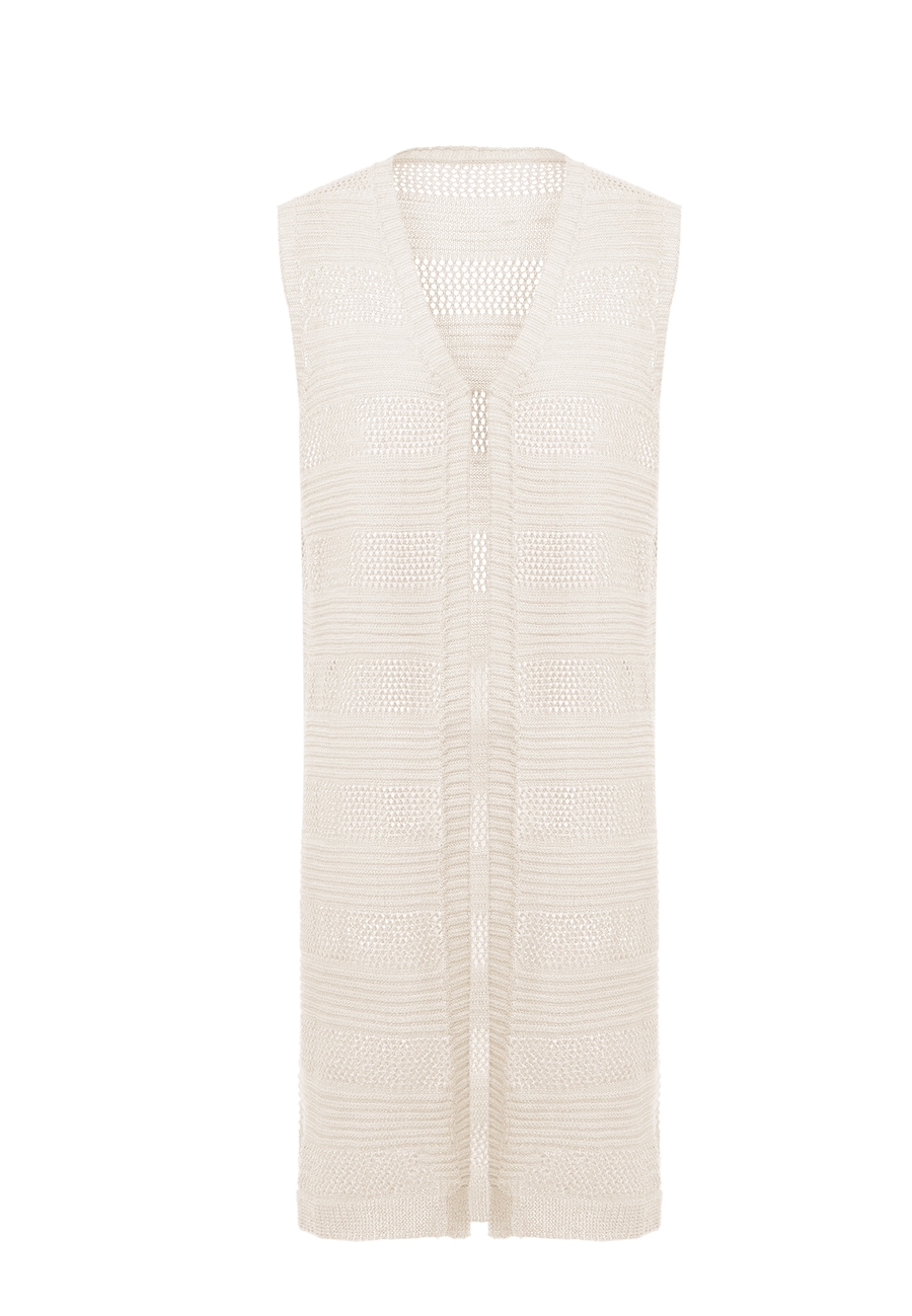 Вязаный жилет ALARY, белый
Вязаный жилет ALARY, белый