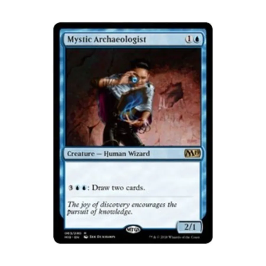 CCG Мистический археолог (клавиша R), MTG - Core Set 2019
CCG Мистический археолог (клавиша R), MTG - Core Set 2019