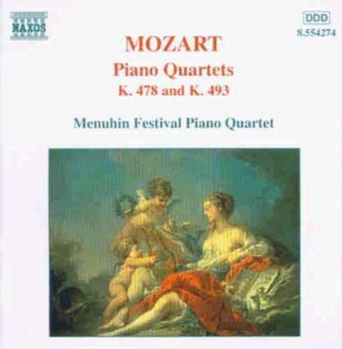CD диск Mozart / Menuhin Festival Piano Quartet: Piano Quartet G Minor / Piano Quartet E Flat Maj
CD диск Mozart / Menuhin Festival Piano Quartet: Piano Quartet G Minor / Piano Quartet E Flat Maj