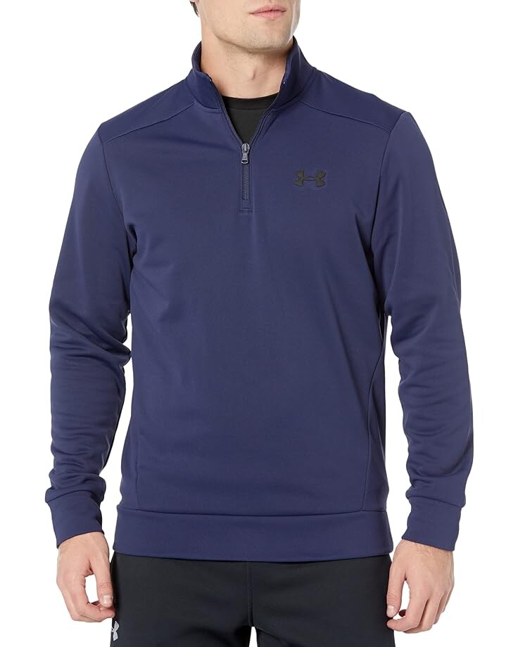 Толстовка Under Armour Armour Fleece 1/4 Zip, цвет Midnight Navy/Black
Толстовка Under Armour Armour Fleece 1/4 Zip, цвет Midnight Navy/Black