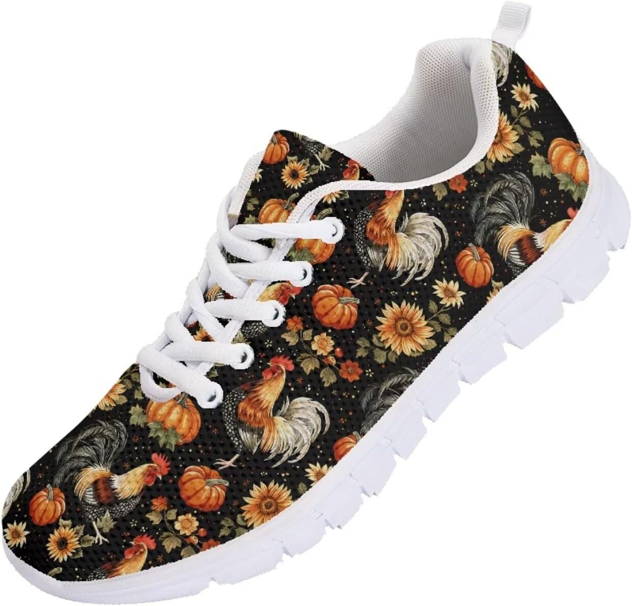 Женские кроссовки для бега, обувь для путешествий и прогулок, мужские стильные кеды, легкие для тенниса и спортивных занятий Getelinseng, Retro Rooster Pumpkin Sunflower
Женские кроссовки для бега, обувь для путешествий и прогулок, мужские стильные кеды, легкие для тенниса и спортивных занятий Getelinseng, Retro Rooster Pumpkin Sunflower