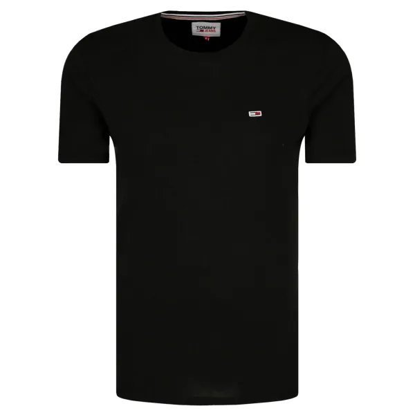 Классическая футболка стандартного кроя tjm Tommy Hilfiger, черный 
Классическая футболка стандартного кроя tjm Tommy Hilfiger, черный
