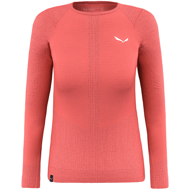 Женская зебру с длинным рукавом Salewa, оранжевый 
Женская зебру с длинным рукавом Salewa, оранжевый