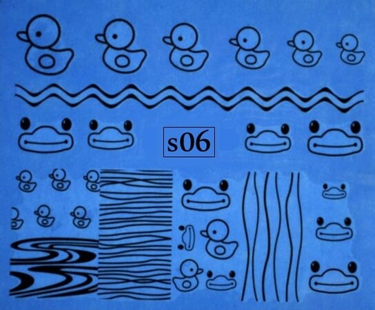 Водные наклейки для ногтей - № S06, Raisin
Водные наклейки для ногтей - № S06, Raisin