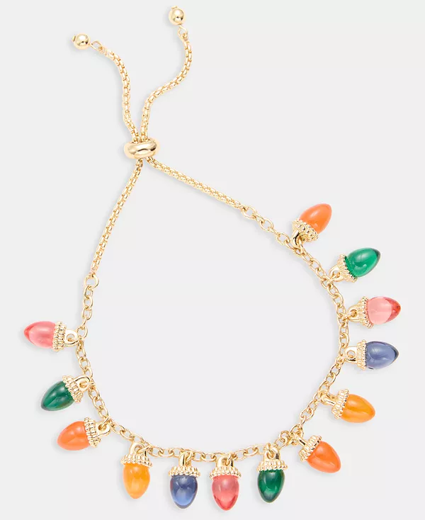 Регулируемый браслет с разноцветными огнями золотистого оттенка Holiday Lane, multi
Регулируемый браслет с разноцветными огнями золотистого оттенка Holiday Lane, multi