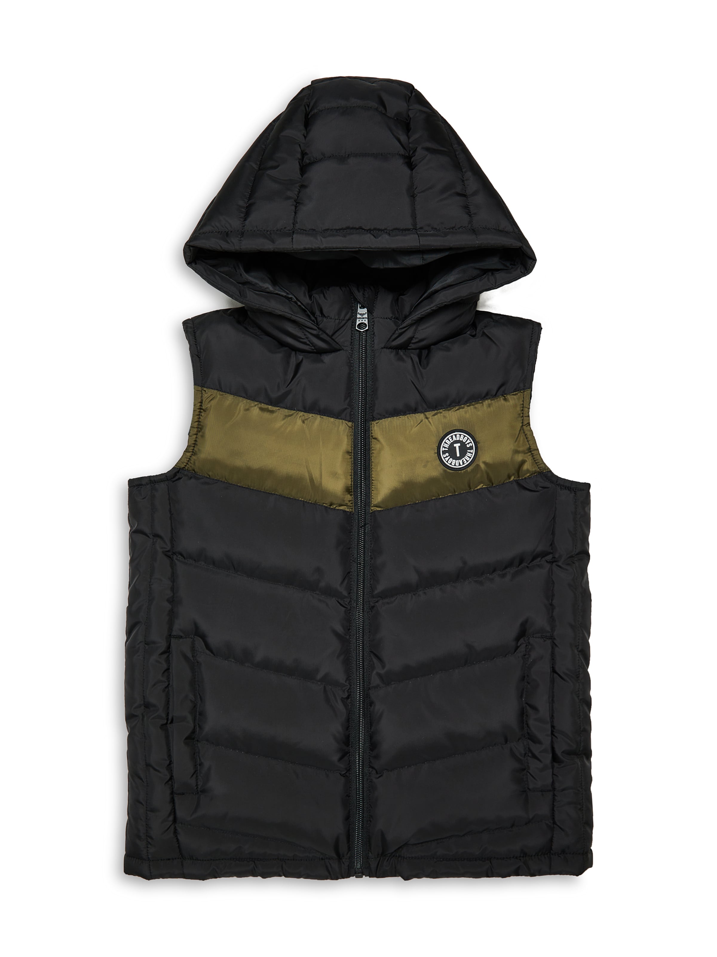 Threadboys Жилет 'Gilet Doota' в черном цвете
Threadboys Жилет 'Gilet Doota' в черном цвете