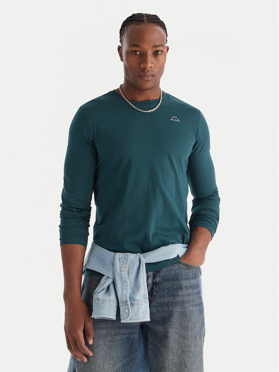 Лонгслив slim fit 631189W Robe Di Kappa, зеленый
Лонгслив slim fit 631189W Robe Di Kappa, зеленый