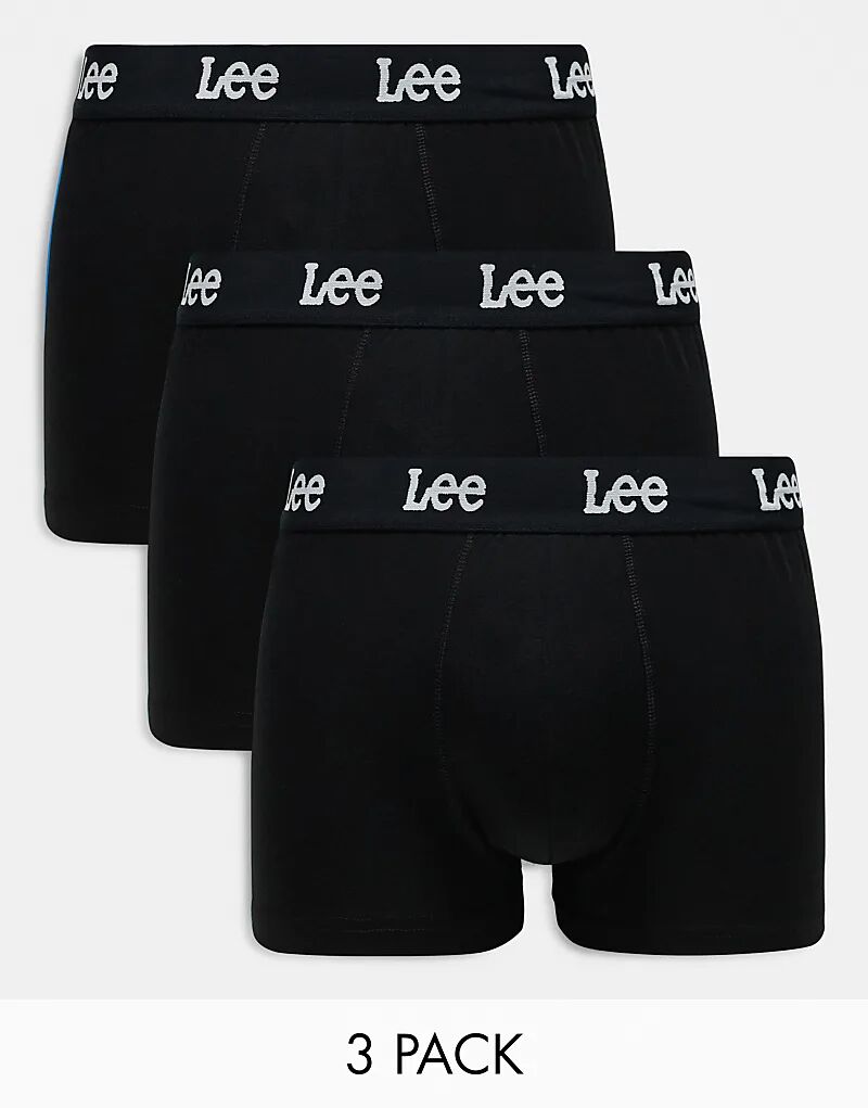 Упаковка боксеров 3 шт Lee Gannon черного цвета
Упаковка боксеров 3 шт Lee Gannon черного цвета