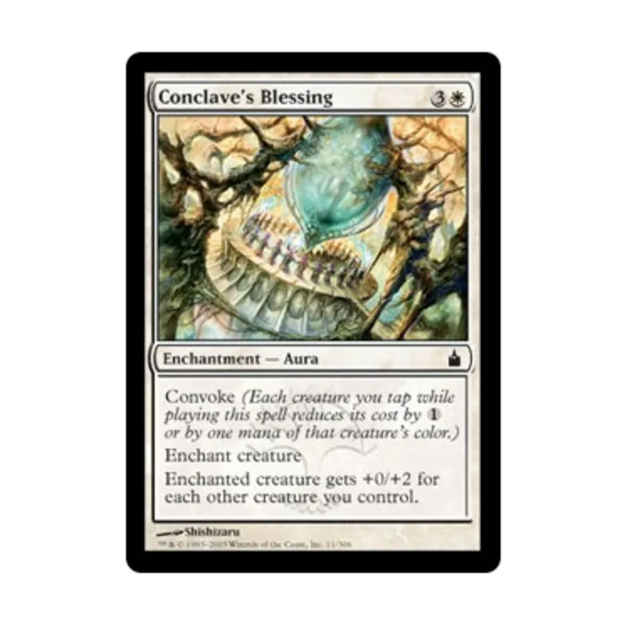 CCG Благословение Конклава (С) (Фольга), MTG - Ravnica
CCG Благословение Конклава (С) (Фольга), MTG - Ravnica