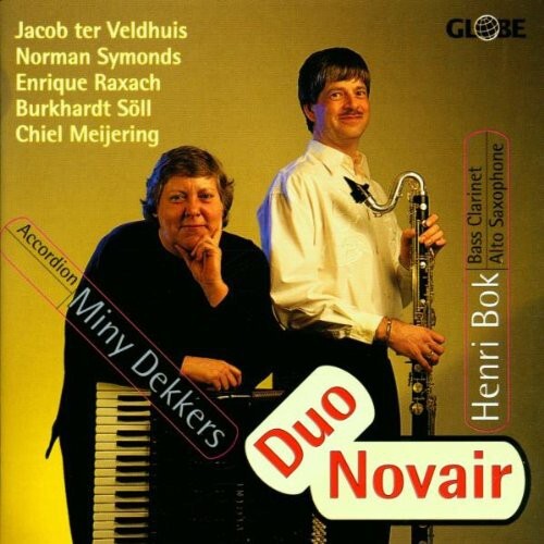 CD диск Duo Novair: Works for Bass Clarinet or Alto Saxophone & Accordion
CD диск Duo Novair: Works for Bass Clarinet or Alto Saxophone & Accordion