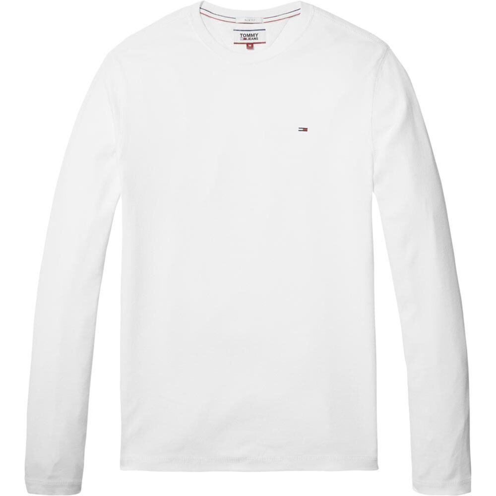 Футболка с длинным рукавом Tommy Jeans Original Ribbed Organic Cotton, белый
Футболка с длинным рукавом Tommy Jeans Original Ribbed Organic Cotton, белый