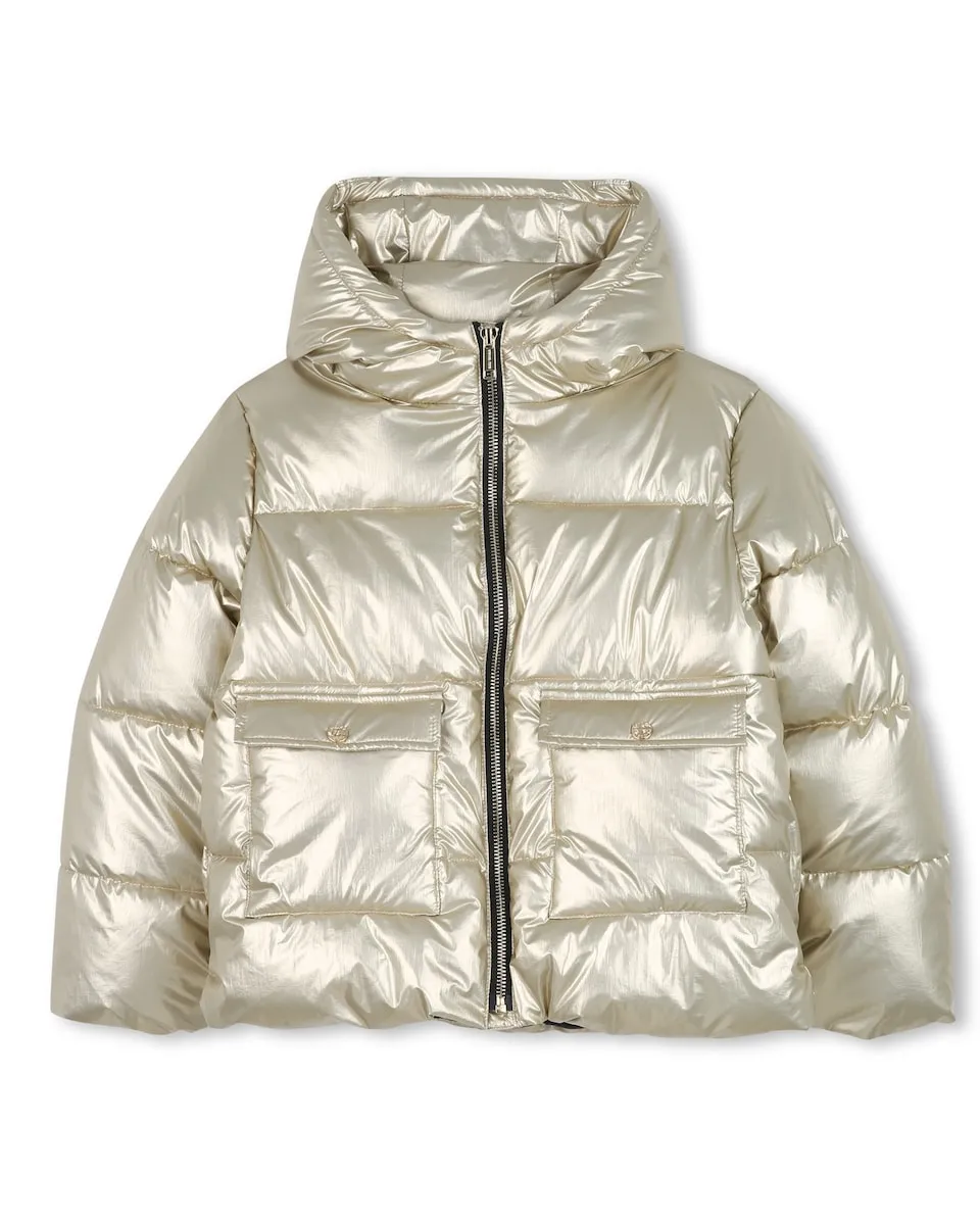 Детский пуховик с длинным рукавом Michael Kors, золотой
Детский пуховик с длинным рукавом Michael Kors, золотой