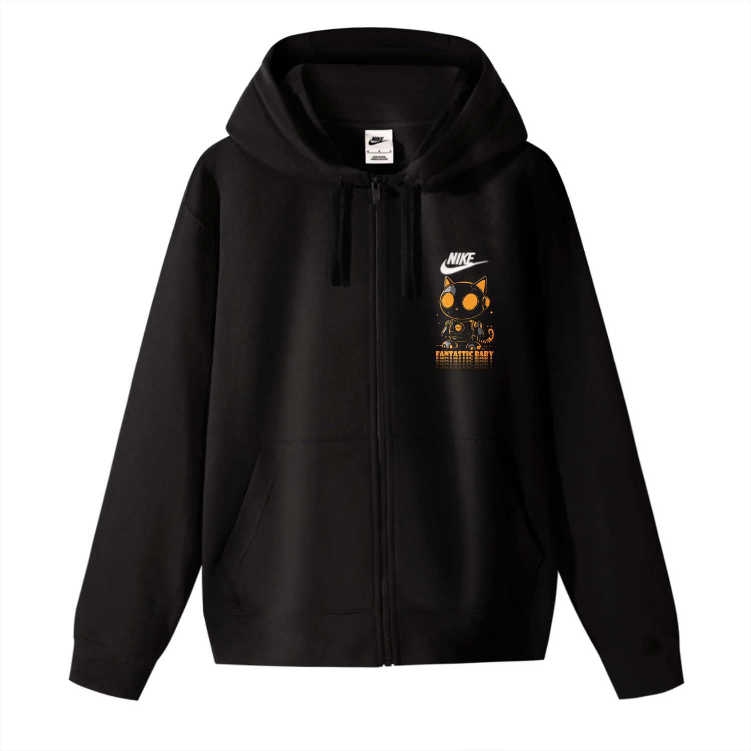 Nike Куртка унисекс черная, Black
Nike Куртка унисекс черная, Black