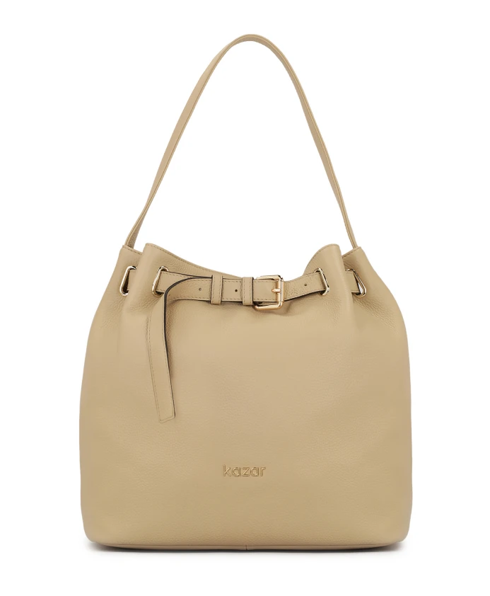 Бежевая сумочка в форме кармана Kazar, бежевый
Бежевая сумочка в форме кармана Kazar, бежевый