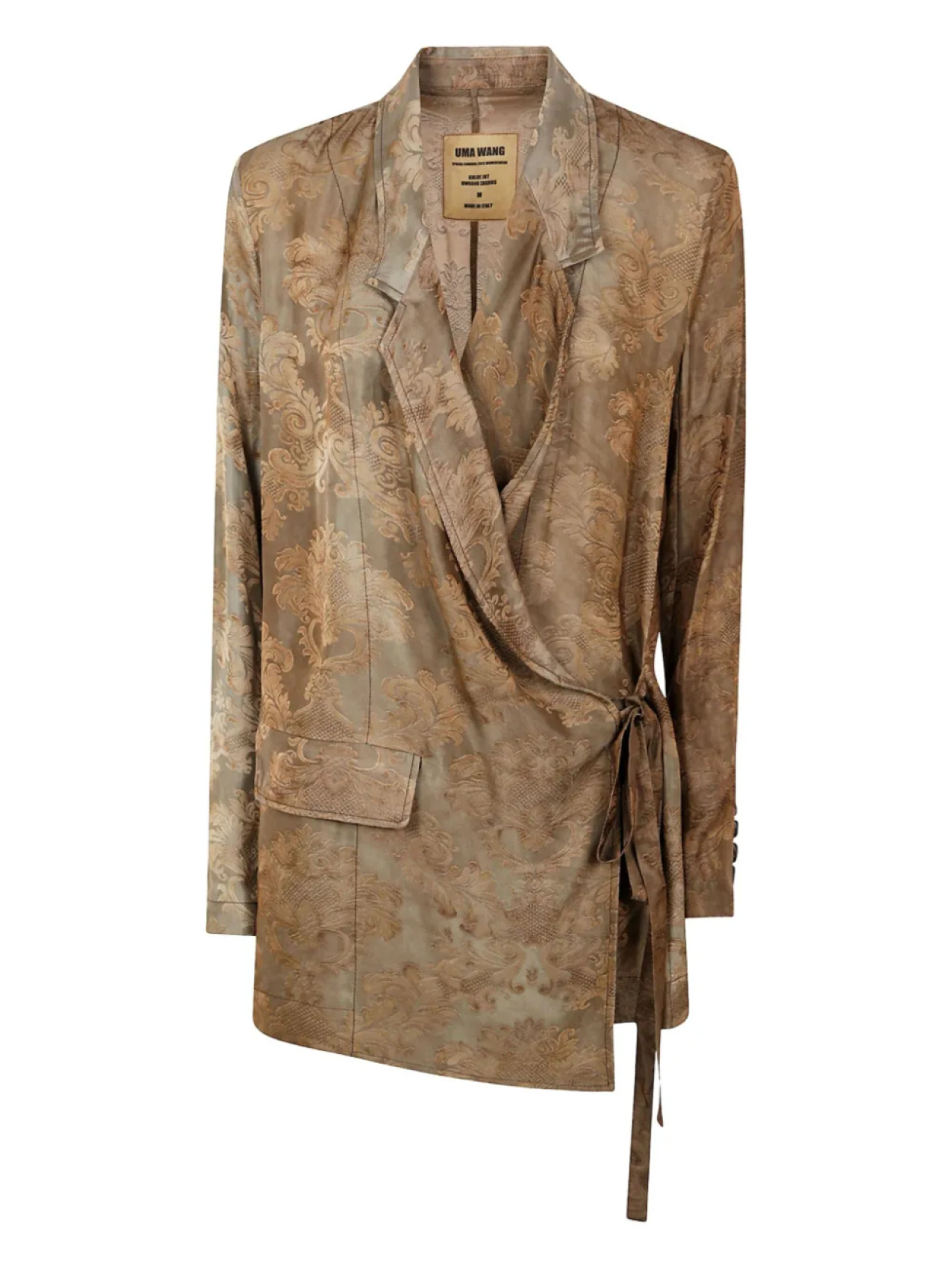 Uma Wang блейзер Khloe, коричневый
Uma Wang блейзер Khloe, коричневый
