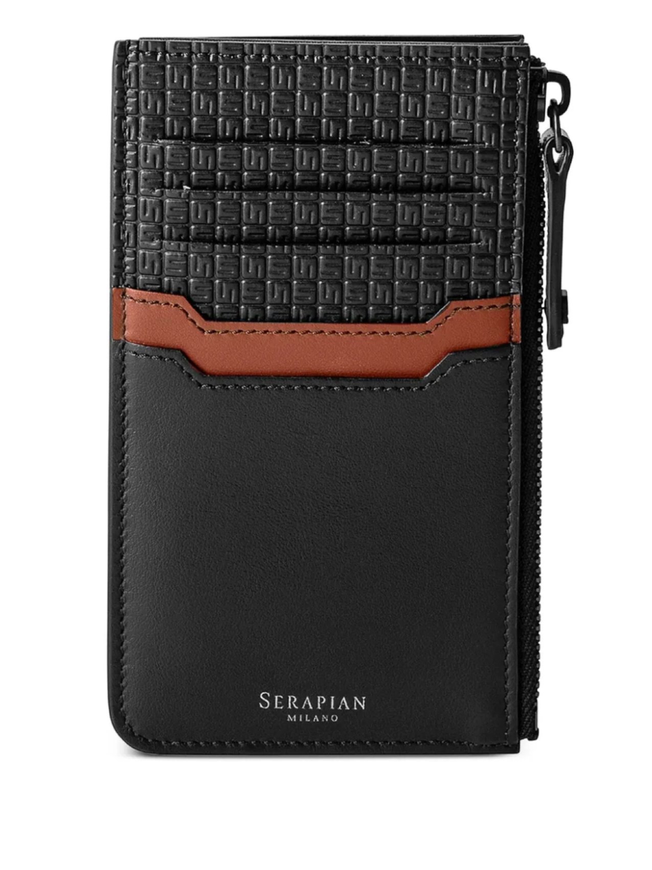Визитница Serapian 72 на молнии, черный
Визитница Serapian 72 на молнии, черный