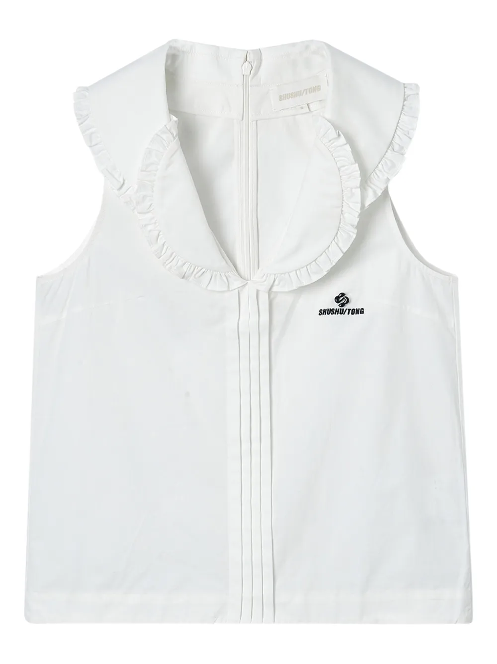 Топ с оборками SHUSHU/TONG, белый
Топ с оборками SHUSHU/TONG, белый