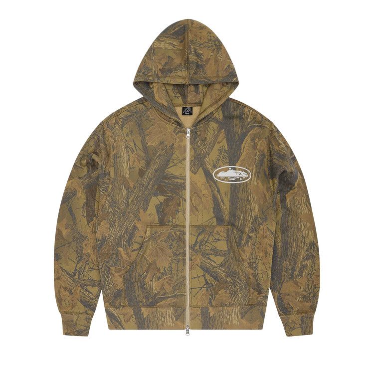 Худи Corteiz Island Puff Print Zip Hoodie, Forest Camo 
Худи Corteiz Island Puff Print Zip Hoodie, Forest Camo