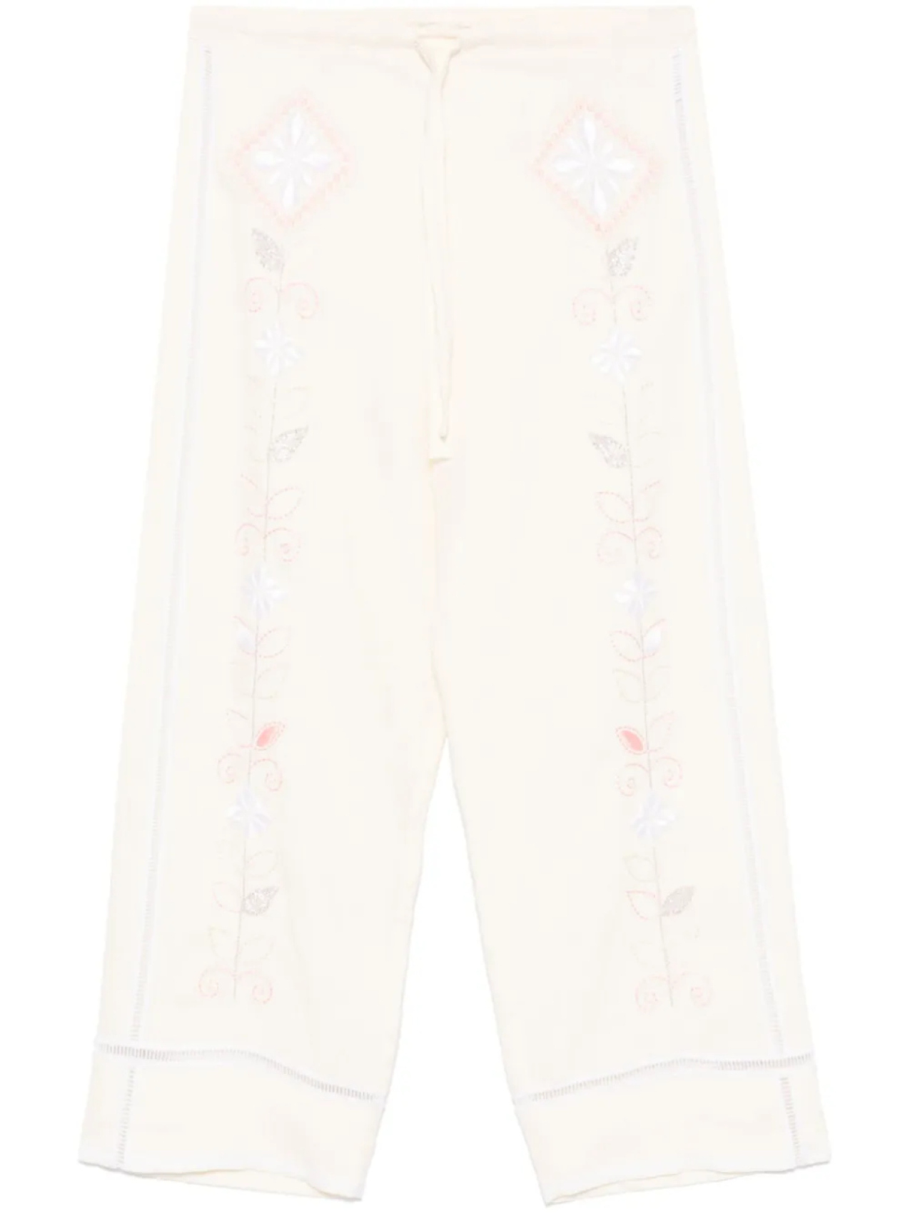 Брюки с вышивкой Forte Forte, нейтральный
Брюки с вышивкой Forte Forte, нейтральный