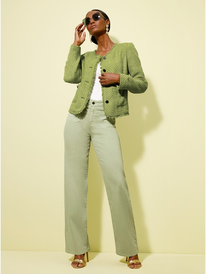 Джинсы цвета лайма creation L
Джинсы цвета лайма creation L