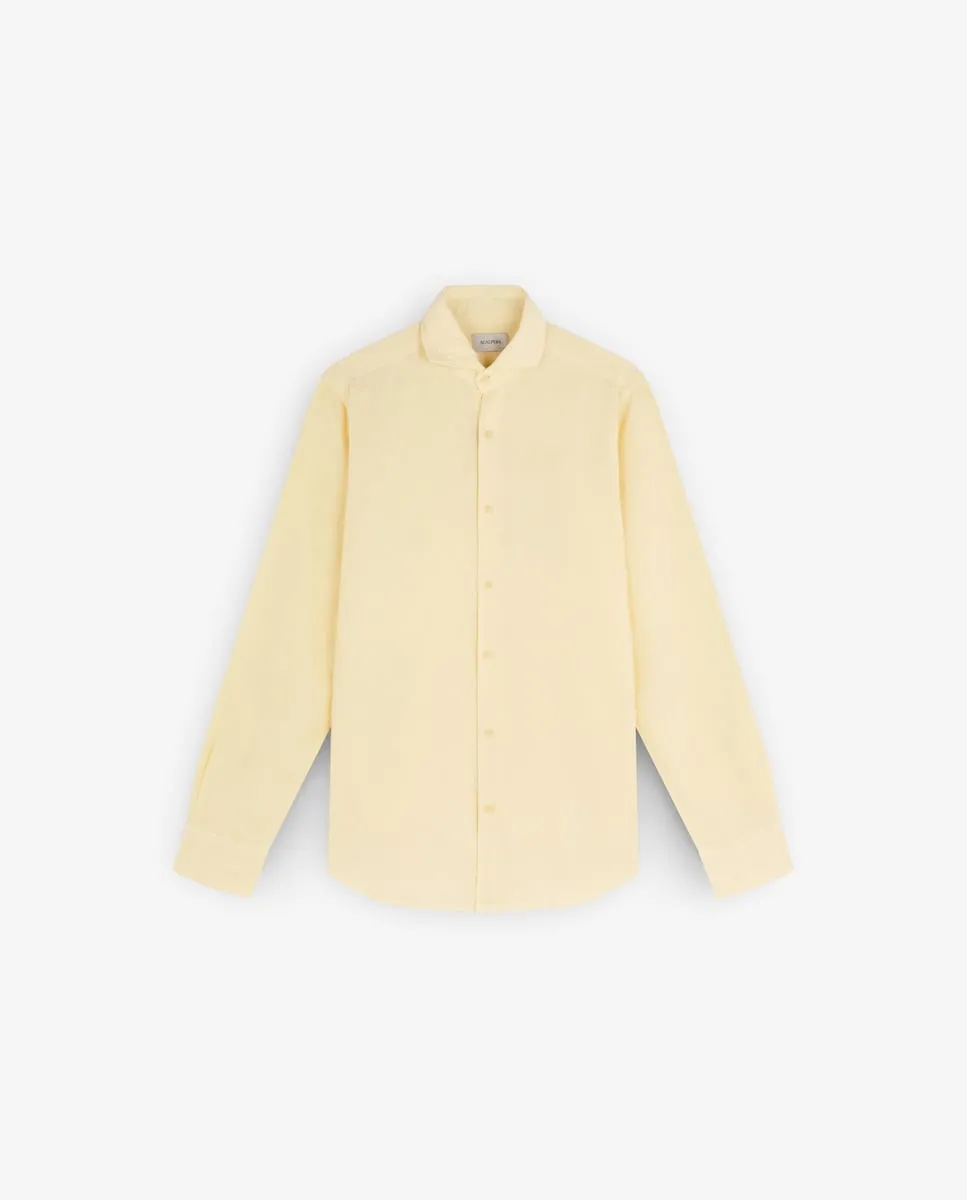 Мужская рубашка классического кроя с длинным рукавом из льна Scalpers, желтый
Мужская рубашка классического кроя с длинным рукавом из льна Scalpers, желтый