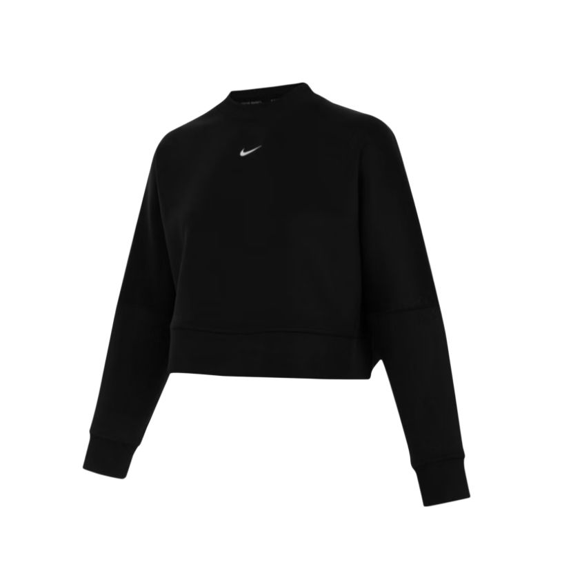 Prima Women's Dri FIT Oversized Crew Neck Cropped Top Nike, черный
Prima Women's Dri FIT Oversized Crew Neck Cropped Top Nike, черный