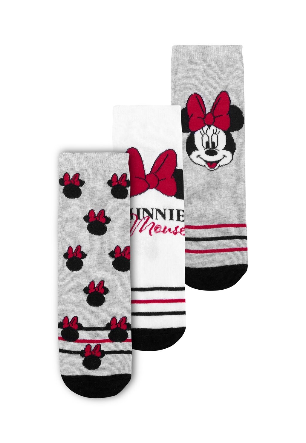 Носки 3ER PACK MINNIE MOUSE SNEAKER Disney, серый
Носки 3ER PACK MINNIE MOUSE SNEAKER Disney, серый