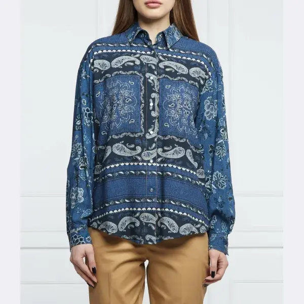 Рубашка стандартного кроя Liu Jo, синий
Рубашка стандартного кроя Liu Jo, синий