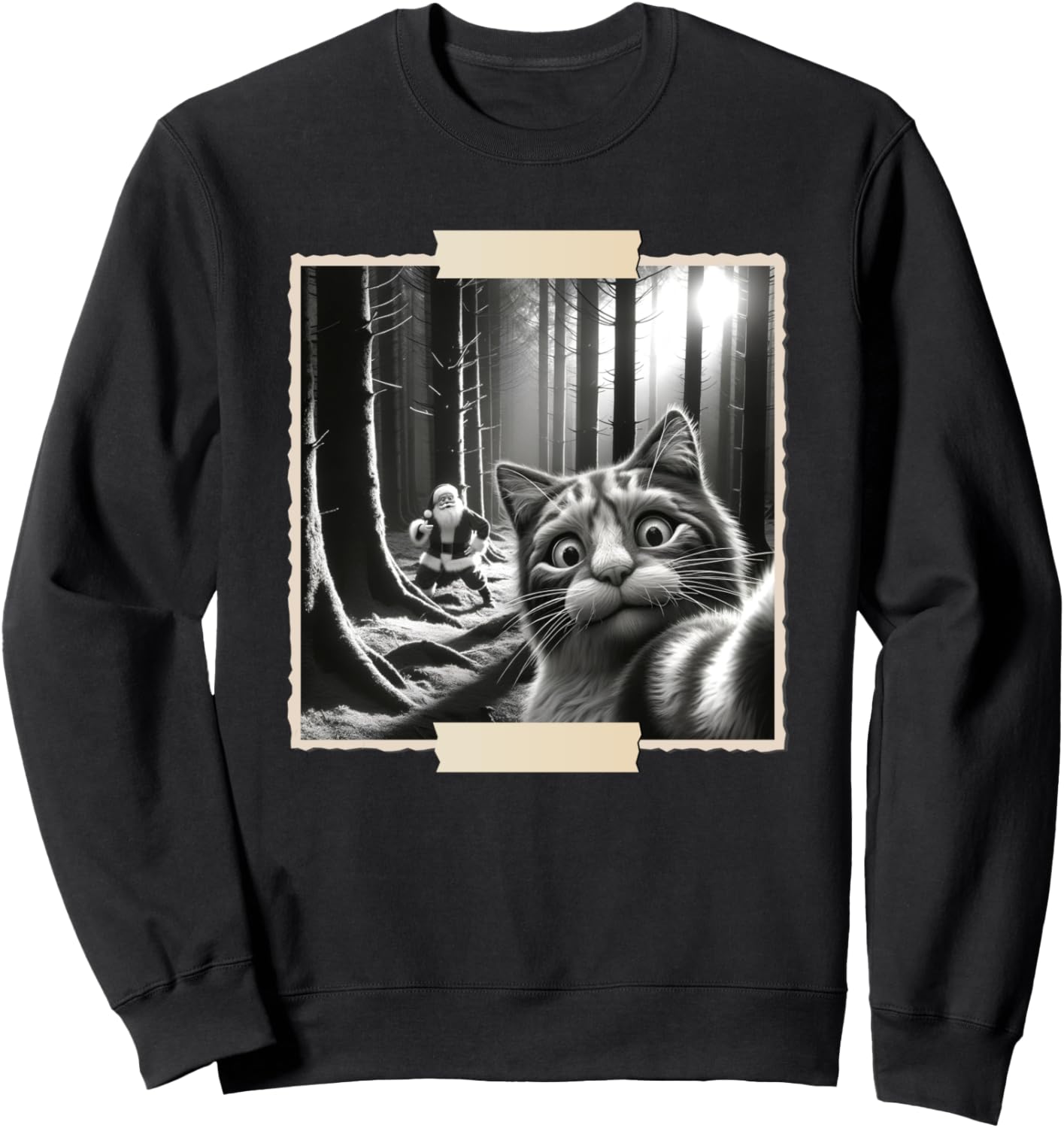 Рождественская толстовка с изображением Санта-Клауса и забавного кота Christmas Designs & Graphics For Women, Men & Kids, черный
Рождественская толстовка с изображением Санта-Клауса и забавного кота Christmas Designs & Graphics For Women, Men & Kids, черный