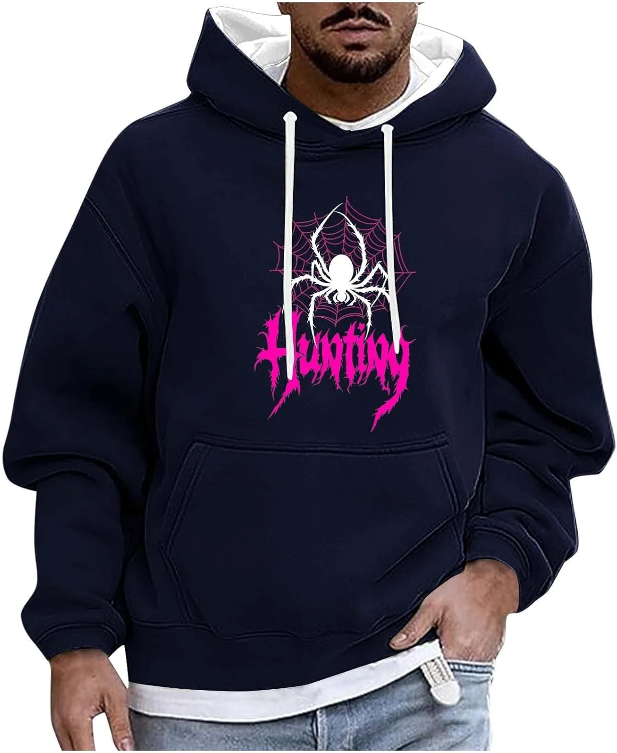 Графический худи Y2k для мужчин на Хэллоуин
Графический худи Y2k для мужчин на Хэллоуин