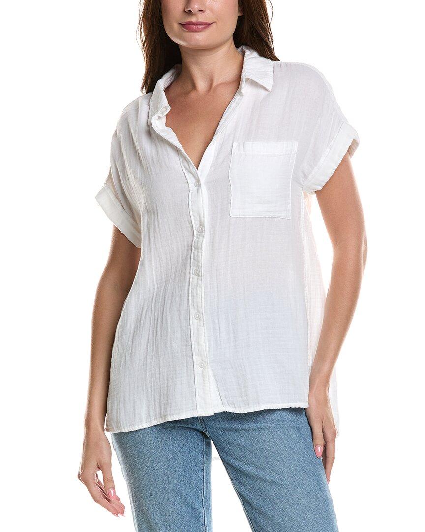 LOLA RIVER Полосатая рубашка, белый
LOLA RIVER Полосатая рубашка, белый