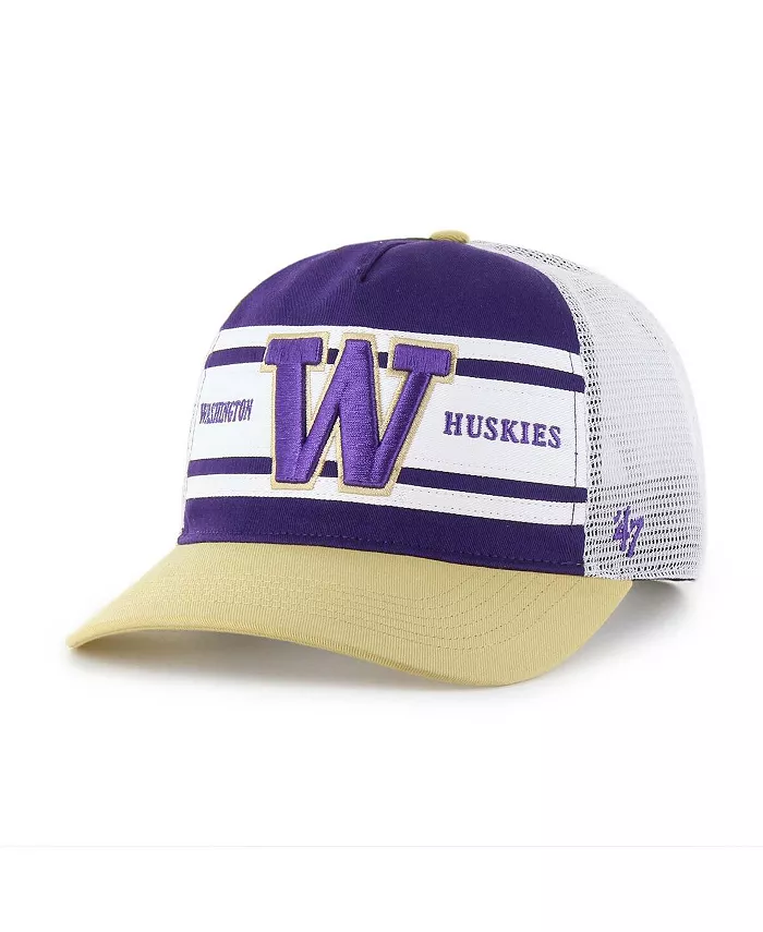 Кепка дальнобойщика Washington Huskies Super Stripe Hitch с регулируемой застежкой для больших мальчиков и девочек, фиолетово-золотая '47 Brand
Кепка дальнобойщика Washington Huskies Super Stripe Hitch с регулируемой застежкой для больших мальчиков и девочек, фиолетово-золотая '47 Brand