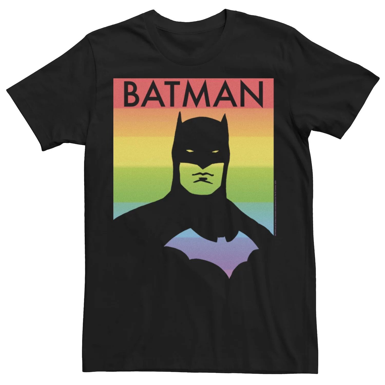 Футболка с плакатом DC Comics Pride Batman Rainbow для взрослых Licensed Character
Футболка с плакатом DC Comics Pride Batman Rainbow для взрослых Licensed Character