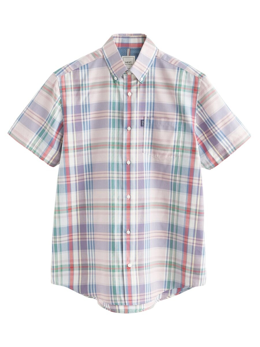 Клетчатая рубашка Next Regular fit Button Up Shirt, светло-розовый
Клетчатая рубашка Next Regular fit Button Up Shirt, светло-розовый