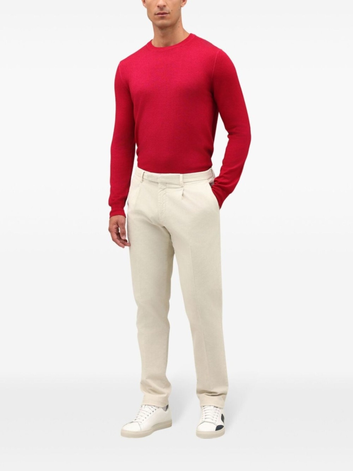 Вельветовые брюки свободного кроя Boglioli, белый
Вельветовые брюки свободного кроя Boglioli, белый