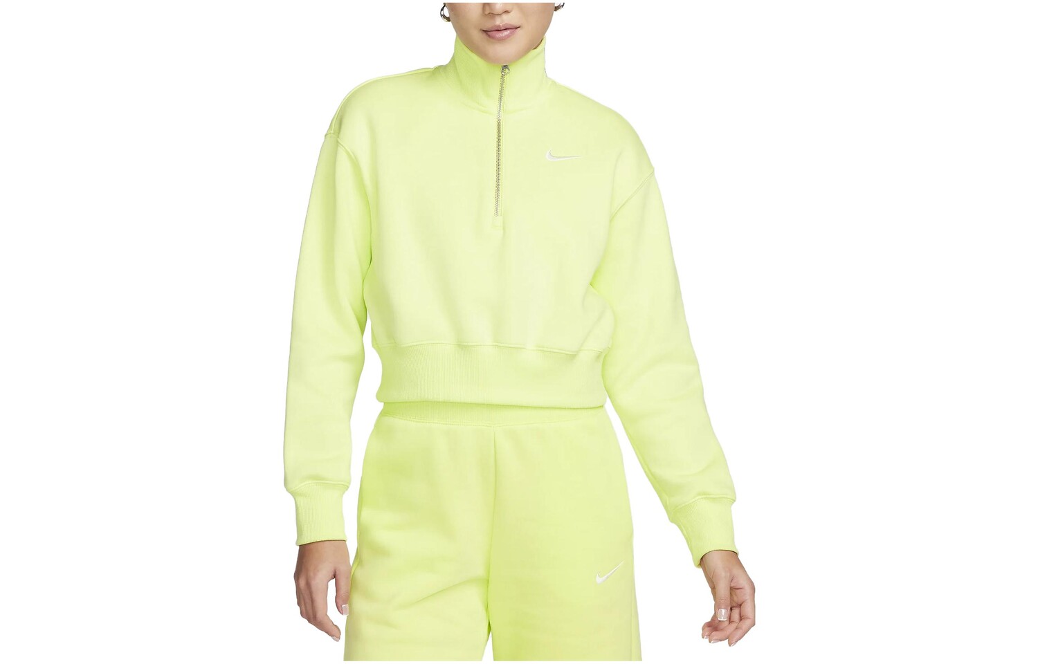 Свитшот женский неоново-зеленый Nike
Свитшот женский неоново-зеленый Nike