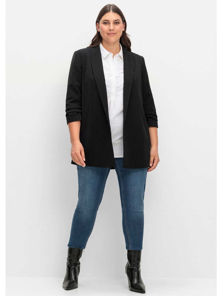 Блейзер sheego, черный
Блейзер sheego, черный