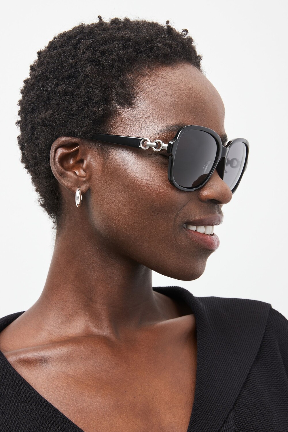 Поляризационные солнцезащитные очки в большой квадратной оправе Next, черный
Поляризационные солнцезащитные очки в большой квадратной оправе Next, черный