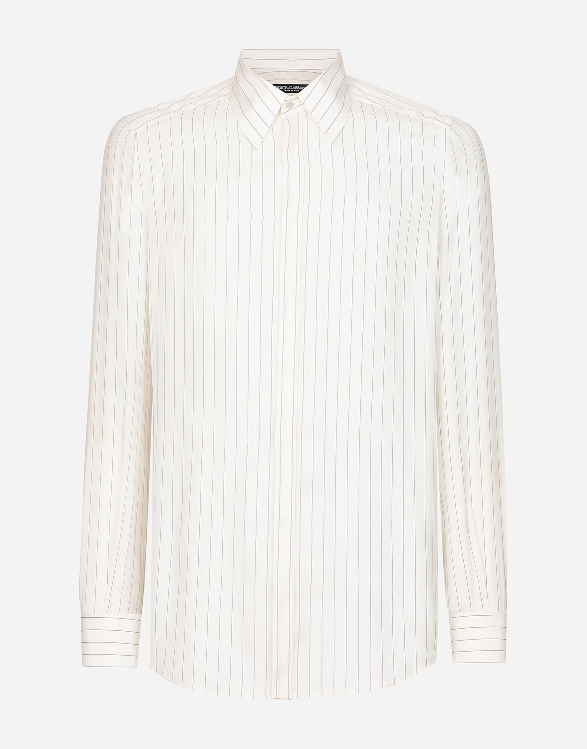 Рубашка из полосатого поплина кроя мартини Dolce & Gabbana, мультиколор
Рубашка из полосатого поплина кроя мартини Dolce & Gabbana, мультиколор