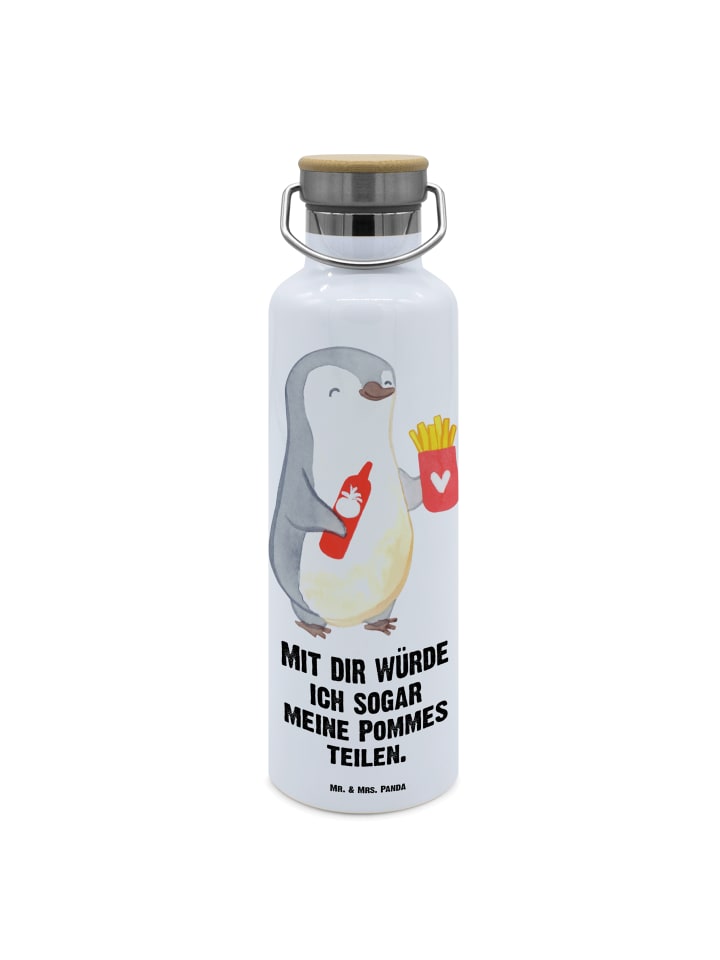 Mr. & Mrs. Panda Бутылка для напитков Penguin Fries с надписью белого цвета
Mr. & Mrs. Panda Бутылка для напитков Penguin Fries с надписью белого цвета