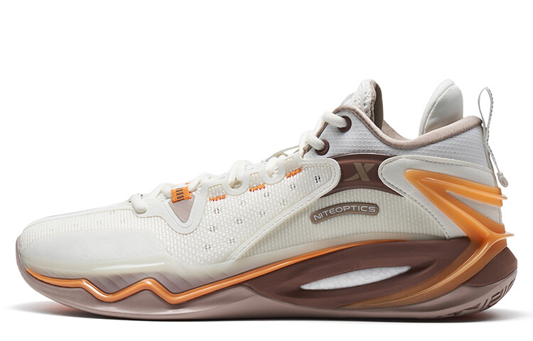 Баскетбольные кроссовки мужские низкие белые/оранжевые Xtep
Баскетбольные кроссовки мужские низкие белые/оранжевые Xtep