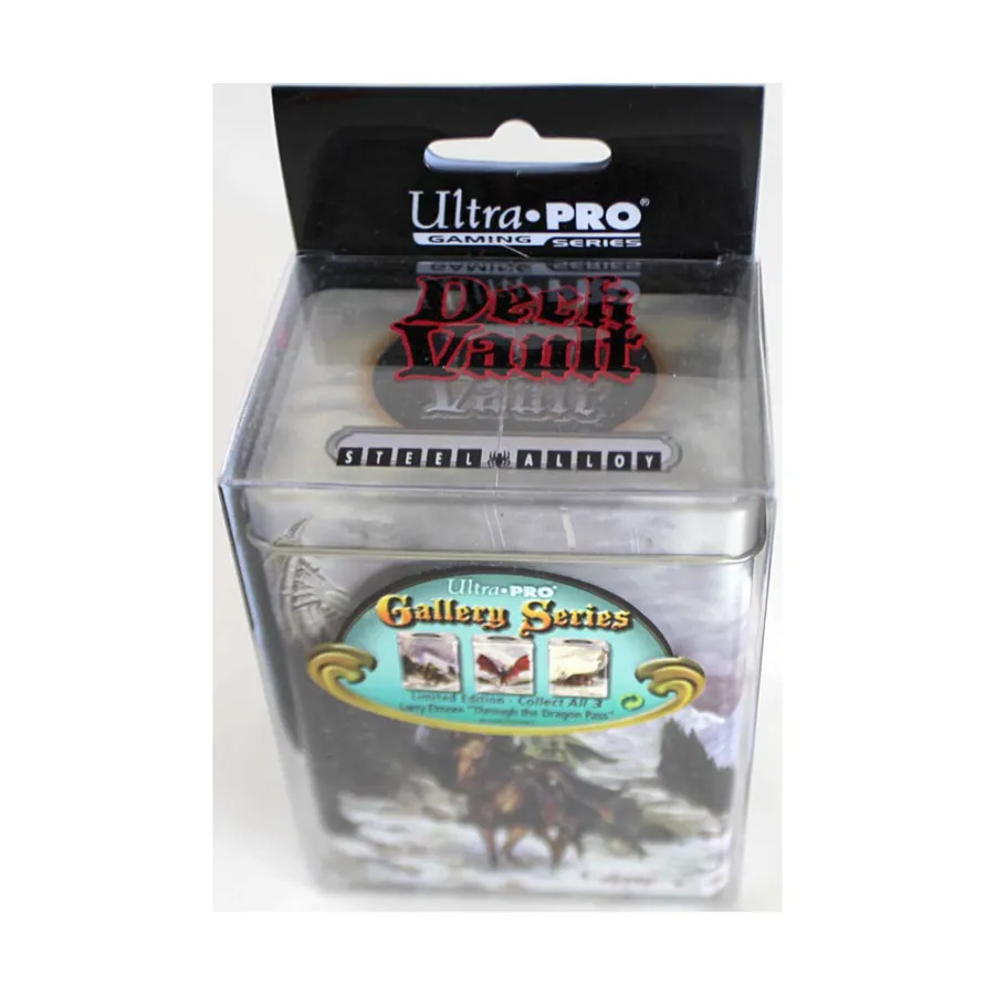 Серия галереи Deck Vault - Ларри Элмор, Через перевал Дракона № 1, Deck Boxes - Deck Vaults (Ultra Pro)
Серия галереи Deck Vault - Ларри Элмор, Через перевал Дракона № 1, Deck Boxes - Deck Vaults (Ultra Pro)