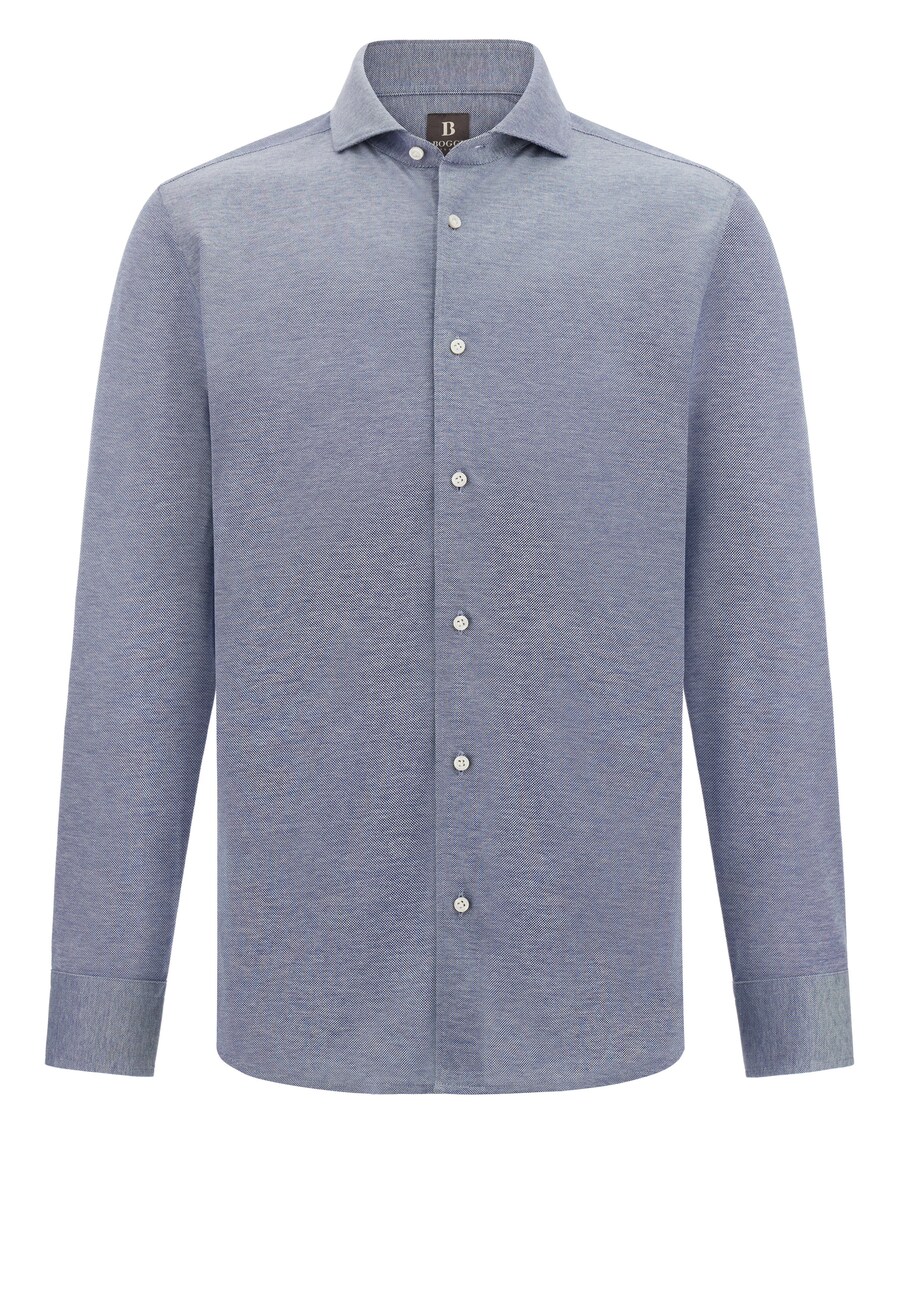 Рубашка на пуговицах классического кроя Boggi Milano, синий
Рубашка на пуговицах классического кроя Boggi Milano, синий